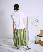 オーガニック80ブロード　スカート